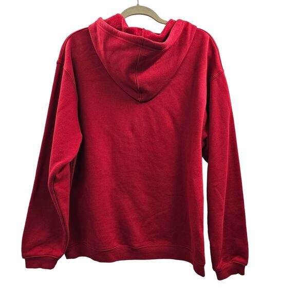 Walt Disney World Sweatshirt Hoodie Sweater Red 1971 Vintage Mickey Mouse - Picture 2 of 13